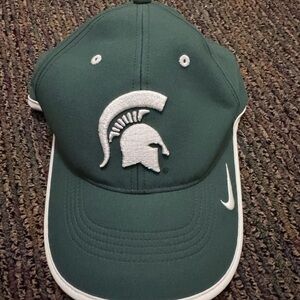 Nike Legacy91 Michigan State Spartans green hat swoosh